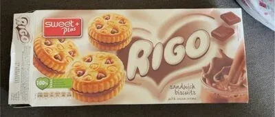 Rigo сандвич бисквит из какаов крем - Sweet plus