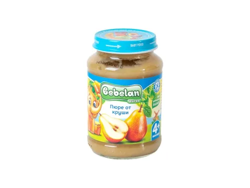 Пюре Bebelan Круши над 4Мес 180гр