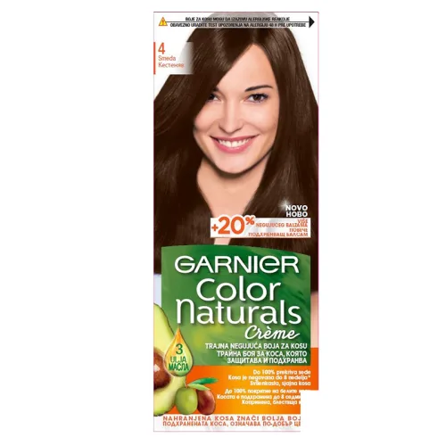 Боя за коса Garnier Naturals кестеняв №4 - Garnier