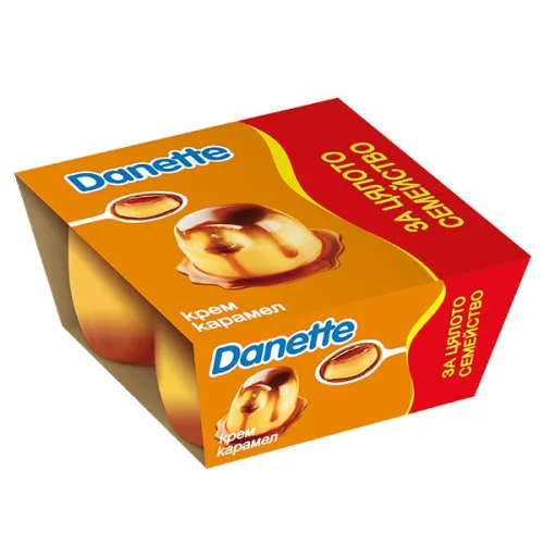 Крем Карамел Danette 125гр.4бр. - Danone