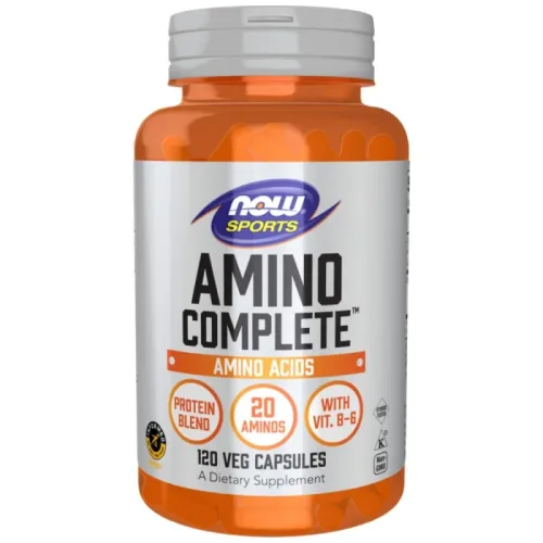Amino Complete 850 mg (30 дози) / 120 капсули - NOW Foods
