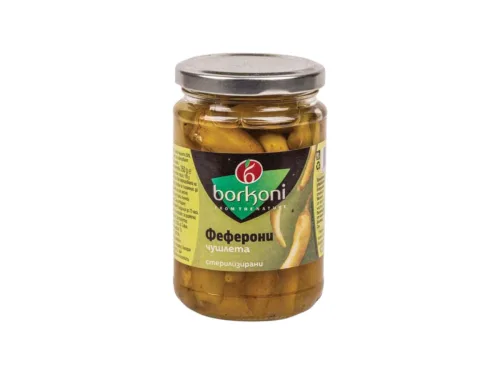 Чушки Borkoni Феферони 260 Г Буркан
