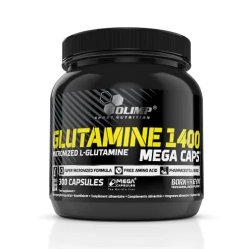 L-Glutamine Mega Caps 1400 mg / 300 Caps / 200g - OLIMP