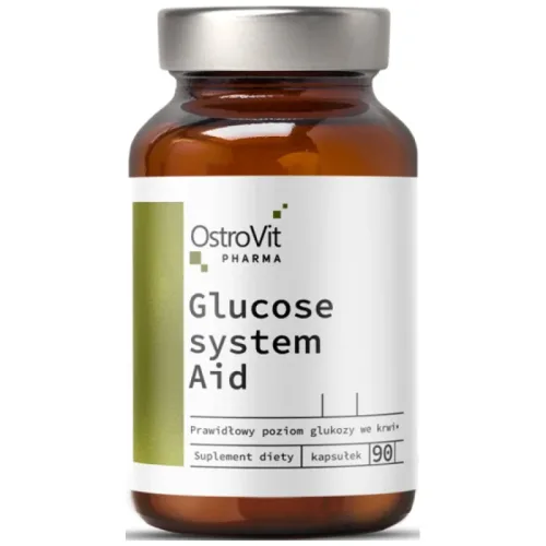 Glucose System Aid | with Berberine, Alpha Lipoic Acid, Cinnamon &amp; Mulberry / 90 капсули, 30 дози - OstroVit