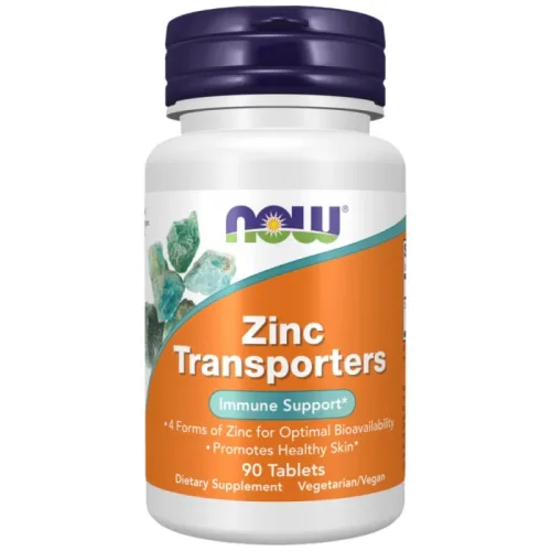 Zinc Transporters | Matrix with Zinc Gluconate, L-OptiZinc®, Picolinate, Bisglycinate Albion™ (90 дози) / 90 Таблетки - NOW Foods