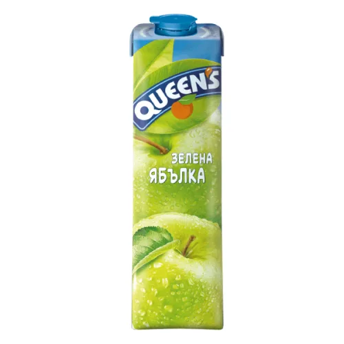 Queens Зелена ябълка 1л. - Queen's