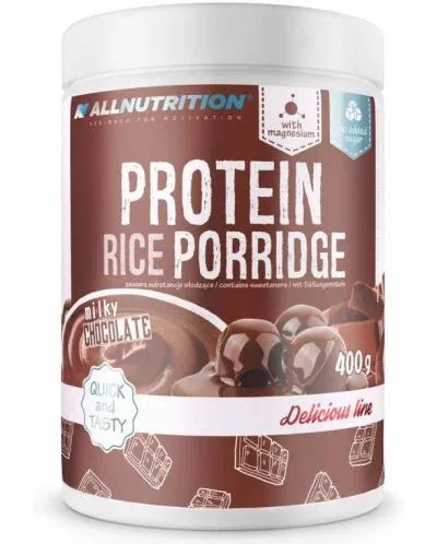 Protein Rice Poridge, млечен шоколад, 400 g, AllNutrition - AllNutrition