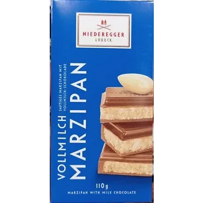 Шоколад Vollmilch с марципан / Vollmilch Marzipan Chocolate - Niederegger