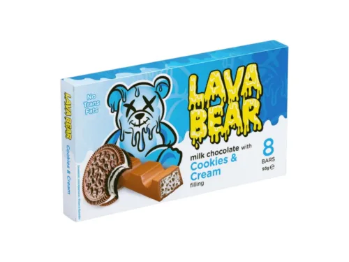 Шоколад Lava Bear Бисквитки И Крем 93гр