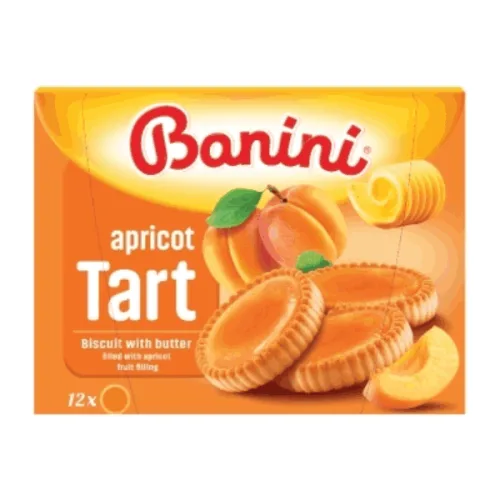 Тарт с кайсиев крем Banini 210гр.