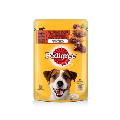 Pedigree пауч говеждо 100гр. - Pedigree