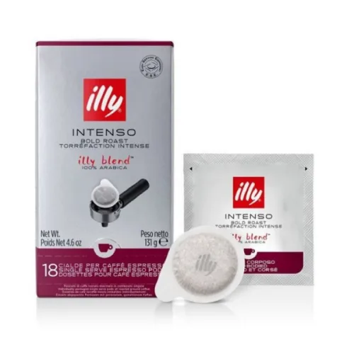 Кафе Illy intenso филтърни дози 18бр./131гр.