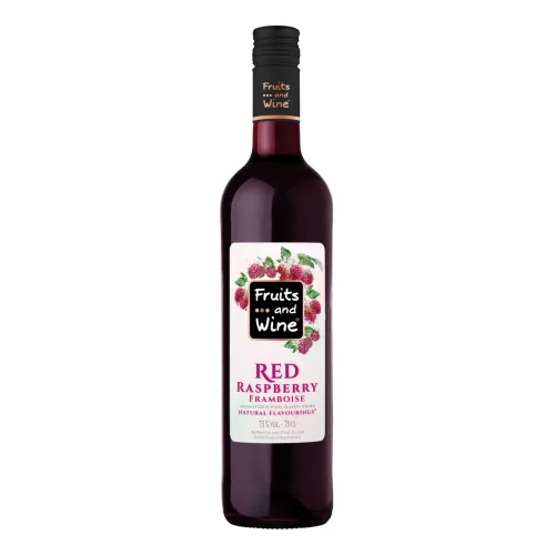 Плодово вино Fruits and Wine малина 750мл.