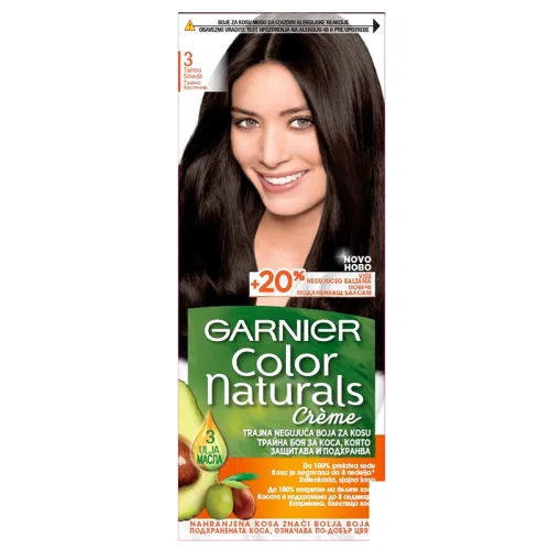 Боя за коса Garnier Naturals тъмно кестеняв №3 - Garnier