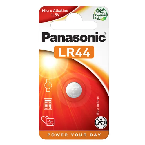 Батерия Panasonic LR44 1бр. - Panasonic