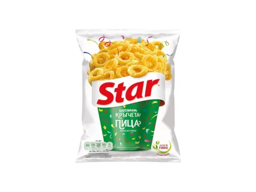 Снакс Star Пица 80гр Пакет