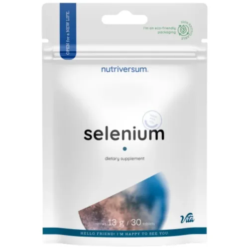 Selenium Tablet 150 mcg / 30 Таблетки, 30 дози - Nutriversum