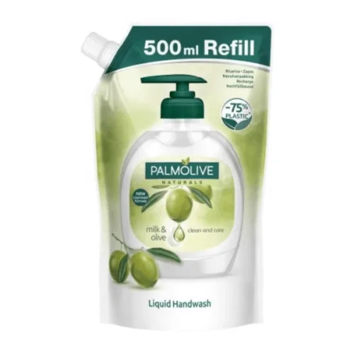 Течен сапун Palmolive Olive and Milk пълнител 500мл.