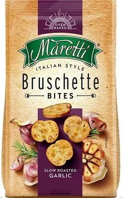 Чипс Bruschette с бавно печен чесън / Bruschette Chips Slow Roasted Garlic - Maretti