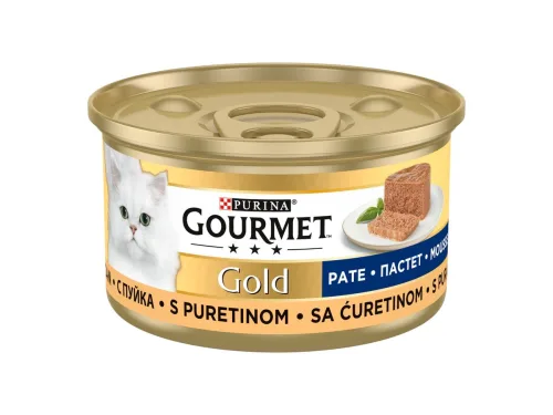 Храна За Котки Гурме Голд Savoury Пиле И Морк. 85гр