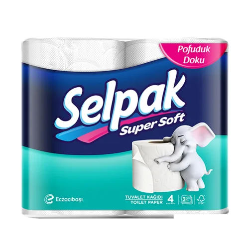 Тоалетна хартия Selpak 4бр.