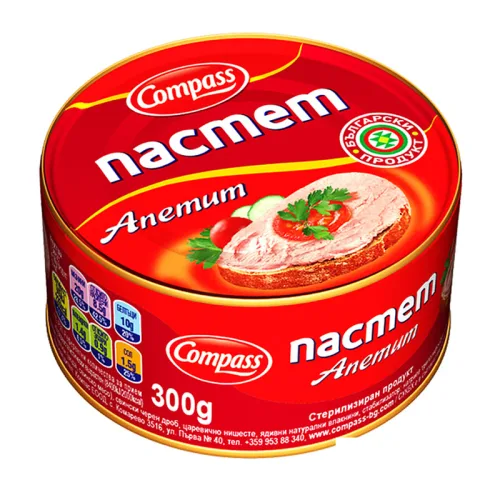 Пастет апетит  Компас 300гр. - Компас