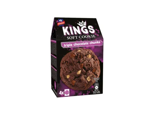 Бисквити Soft Kings Троен Шоколад 160гр