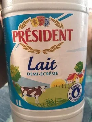 Хомогенизирано полу-обезмаслено мляко - Président