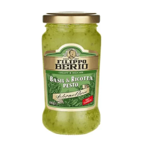 Сос песто босилек с рикота Filippo Berio 190гр.