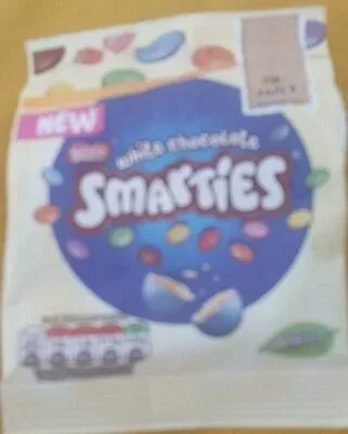 Бял шоколад Smarties / White Chocolate Smarties - Nestlé