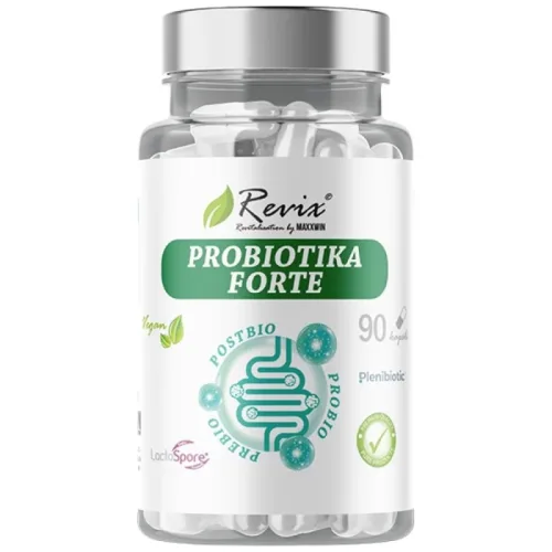 Revix Series | Probiotics Forte with LactoSpore® & Plenibiotic TM (45 дози) / 90 капсули - MAXXWIN