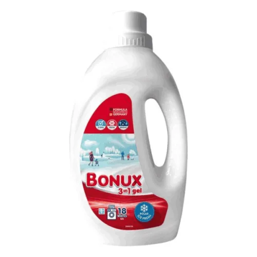 Течен перилен препарат за бяло пране Bonux 900мл. - Bonux
