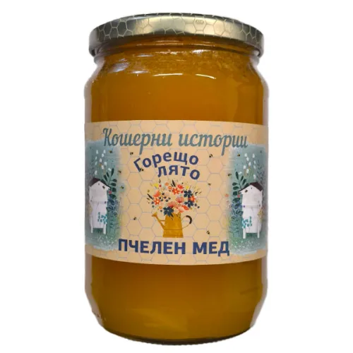 100% Пчелен мед Горещо лято Тодор Енчев 950гр.