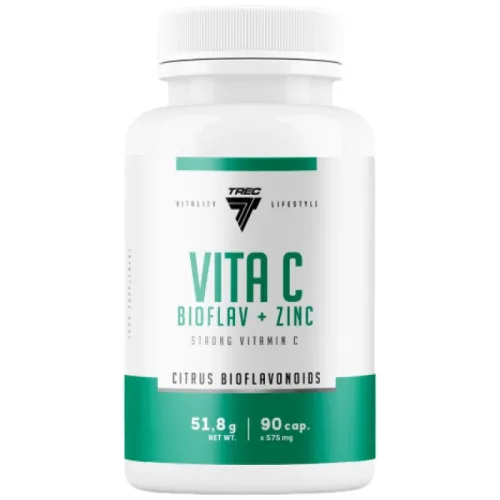 Vita C Bioflav + Zinc / 90 капсули, 30 дози - Trec Nutrition