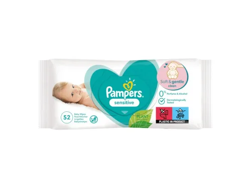 Кърпи Бебешки Pampers Сензитив 52бр49128