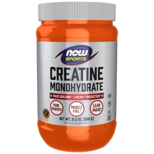 Creatine Powder (120 дози) / 600 грама - NOW Foods