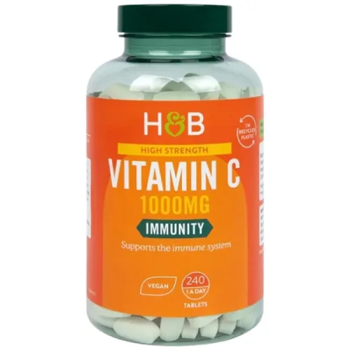 High Strength Vitamin C 1000 mg / 240 Таблетки, 240 дози - Holland And Barrett