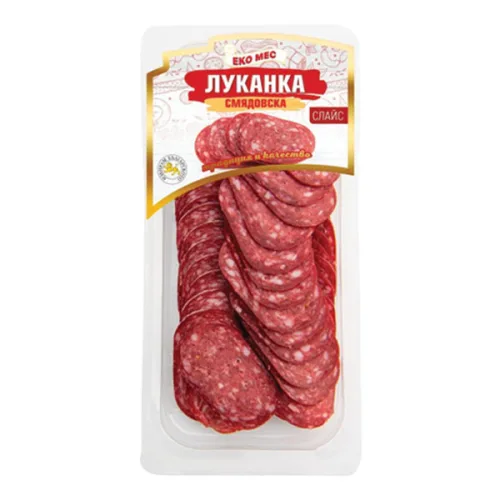 Смядовска луканка Еко Мес 160гр. слайс - Еко Мес