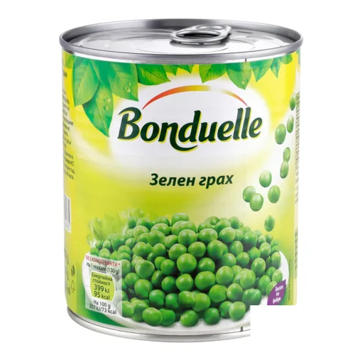 Зелен грах Bonduelle 850мл. - Bonduelle