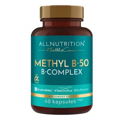 Methyl B-50 B-complex - Витамин B Комплекс, Разфасовка 60 caps - Allnutrition