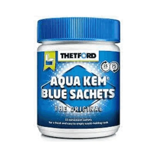 Сашета за химическа тоалетна THETFORD AQUA KEM - 15бр./кут.