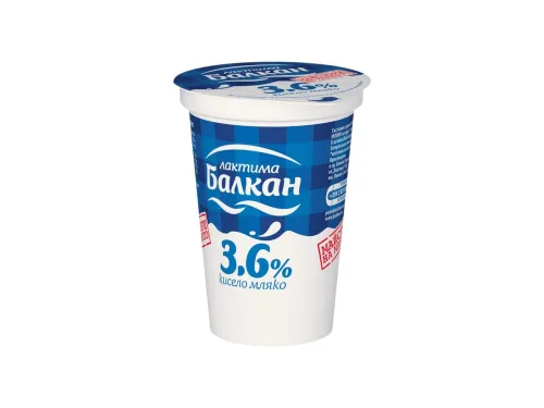 Мляко Кисело Балкан 3.6 % 400гр