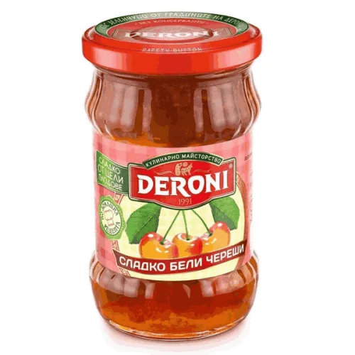 Сладко от бели череши Дерони 300гр. - Deroni