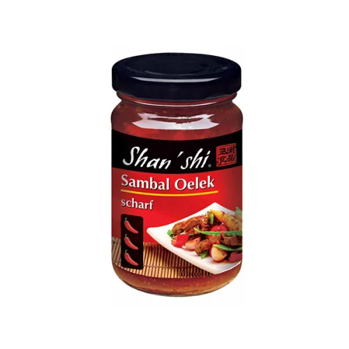 Лютива паста Sambal Oelek Shan shi 100гр. - Shan Shi