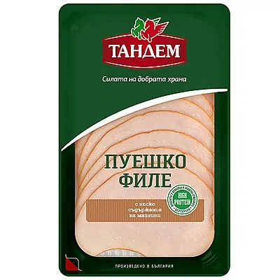 Пуешко филе слайс Тандем 120гр.