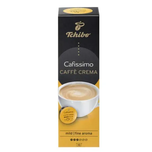 Капсули мляно кафе Cafissimo Caffe Crema Fine Aroma Tchibo 10бр. - Tchibo