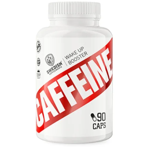 Caffeine 200 mg / 90 капсули, 90 дози - SWEDISH Supplements
