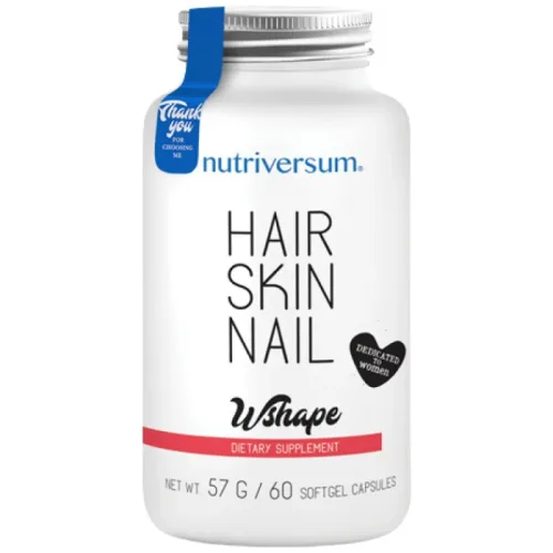 Hair Skin Nail | Dedicated to Women / 60 Гел капсули, 60 дози - Nutriversum