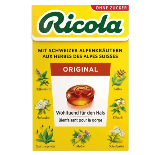 Билкови бонбони Ricola оригинал 40гр.