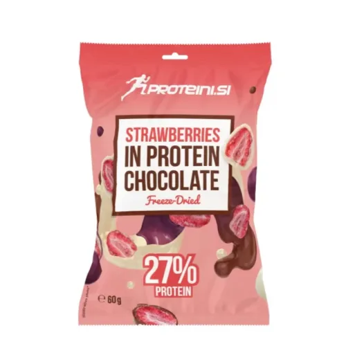 Strawberries in Protein Chocolate - Ягоди В Протеинов Шоколад, Разфасовка 60g